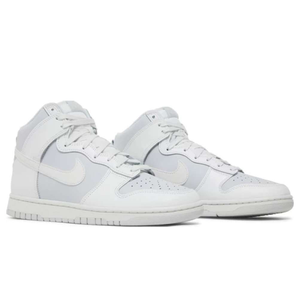 Dunk white pure platinum